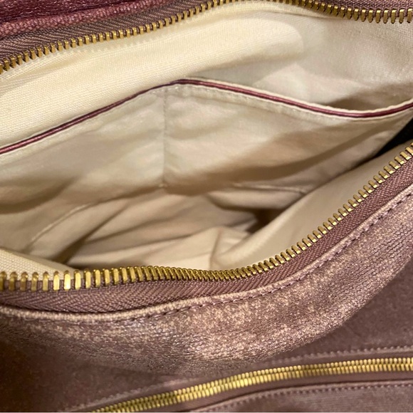 Liebeskind multi compartment handbag | zippers | gold tone hardware - Picture 7 of 10